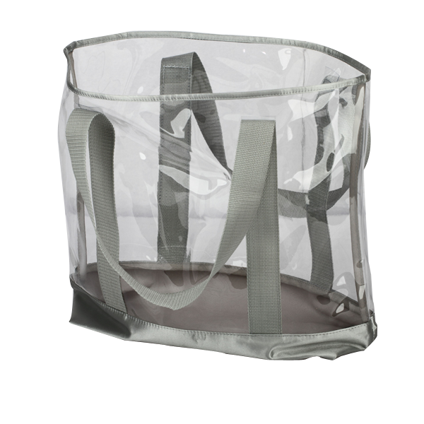 Clear PVC Cosmetic Tote Bag for Makeup Artist (KCL030) Clear PVC bag