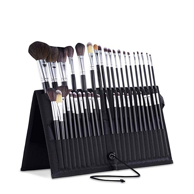 Foldable Makeup Brush Bag (KBH1018) Makeup Brush holder bag